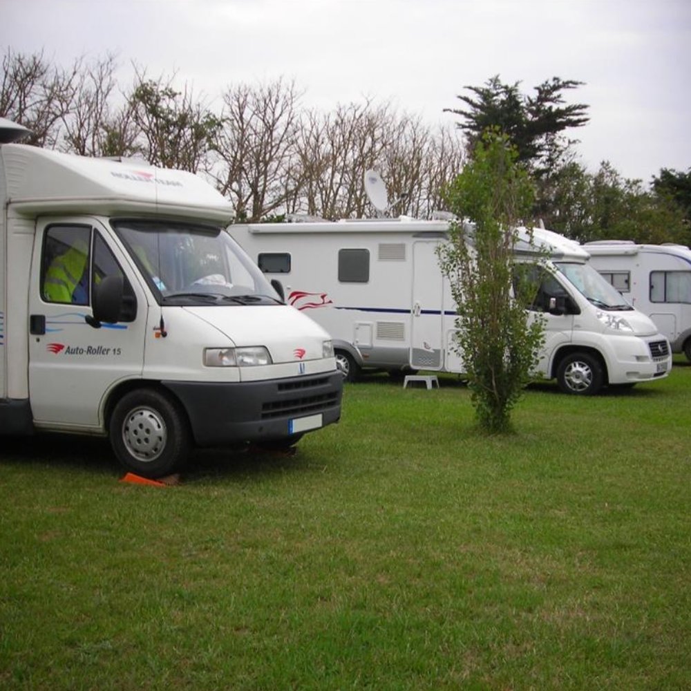 Emplacement camping-car